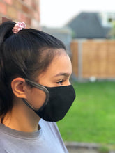 Load image into Gallery viewer, Halcyon Aegis Virus & Bacterial Protection Antimicrobial 5 Face Masks - Adult - Black