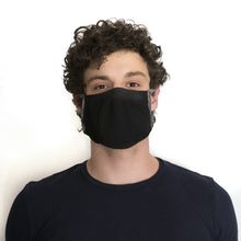 Load image into Gallery viewer, Halcyon Aegis Virus & Bacterial Protection Antimicrobial 5 Face Masks - Adult - Black