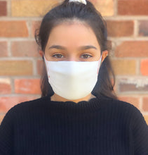Load image into Gallery viewer, Halcyon Aegis Virus Protection Antimicrobial - 5 Face Masks - Kids - White
