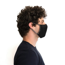 Load image into Gallery viewer, Virus &amp; Bacterial Protection Antimicrobial 5 Face Masks - Adult - Black
